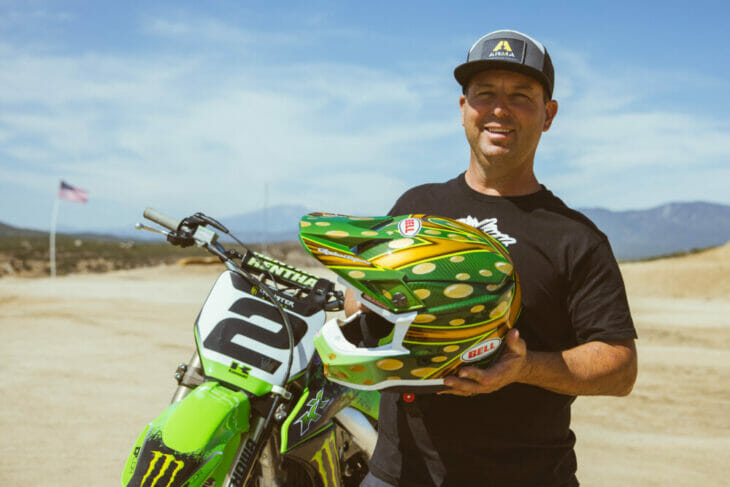 Bell Jeremy McGrath Moto-10 Showtime LE Helmet