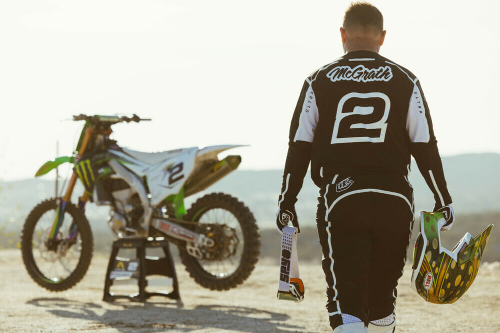 Bell Jeremy McGrath Moto-10 Showtime LE Helmet