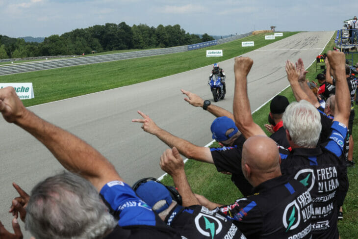 2022 Pittsburgh MotoAmerica Results Gagne wins race two