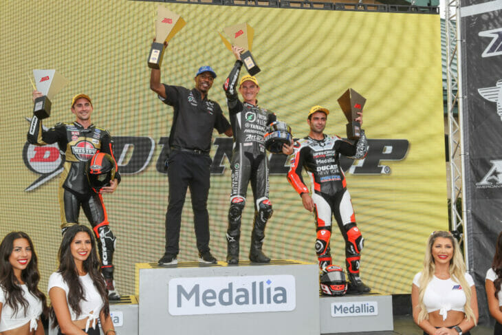 2022 Pittsburgh MotoAmerica Results Gagne wins race two