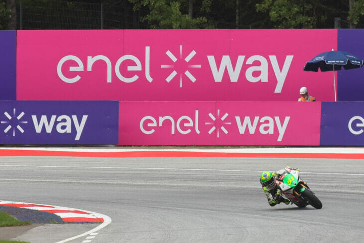 2022 Austrian MotoE Race one 