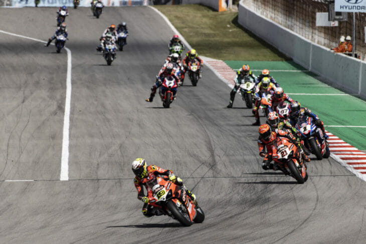 2022 Catalunya WorldSBK Results Bautista superpole
