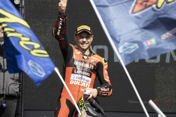 2022 Catalunya WorldSBK Results Bautista race three