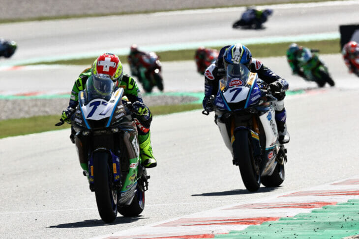 2022 Catalunya WorldSBK Results Aegerter race two