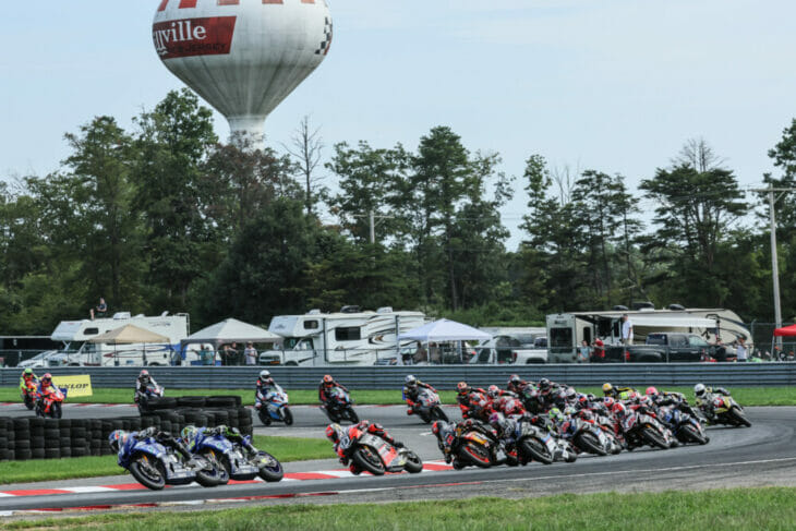 2022 New Jersey MotoAmerica Results Gagne wins race one