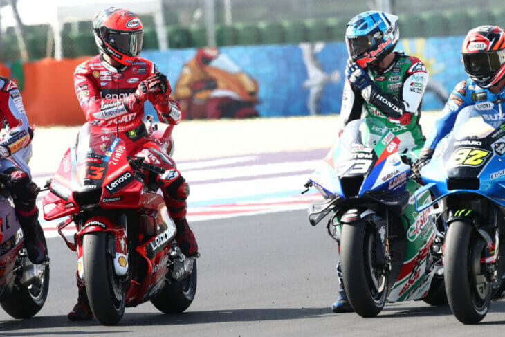 2022 San Marino MotoGP News and Results Friday Bagnaia