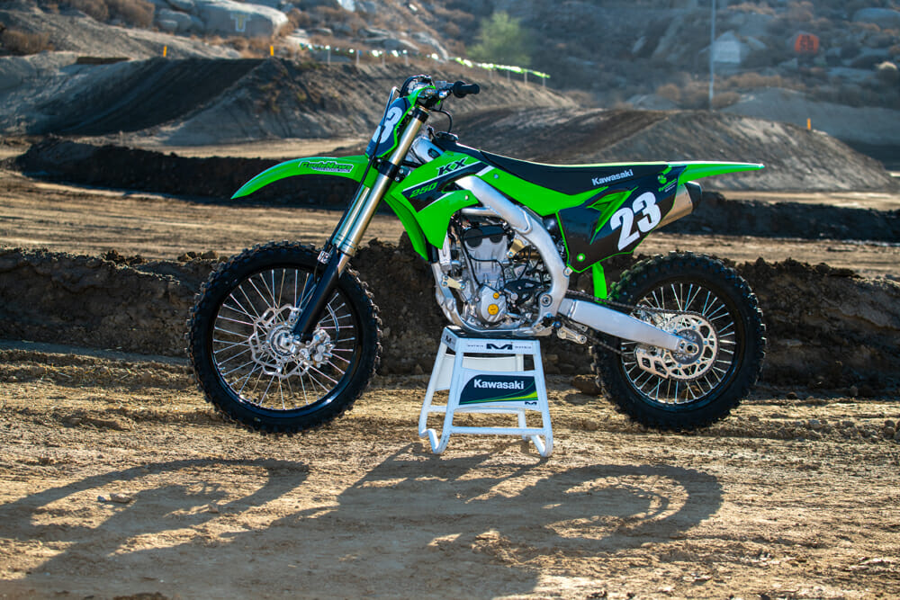 2023 Kawasaki KX250 left side