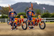 2023 Red Bull KTM Factory Racing Flat Track team Kody Kopp and Max Whale