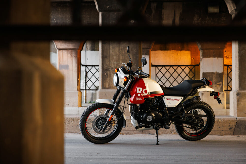 2023 Royal Enfield Scram 411 left side
