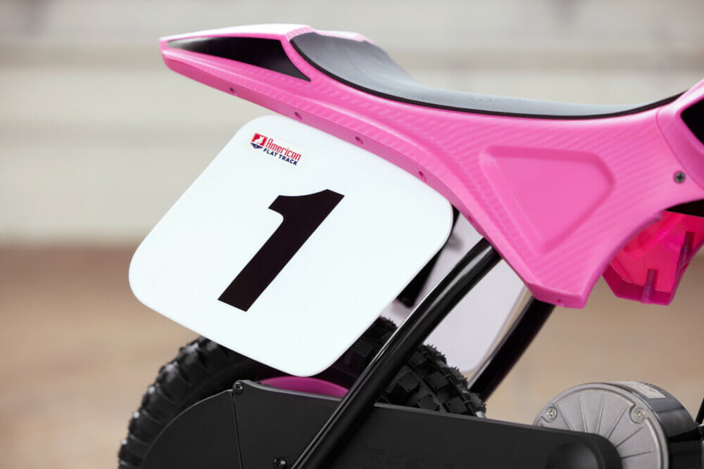 Indian eFTR Podium Pink Mini Bike