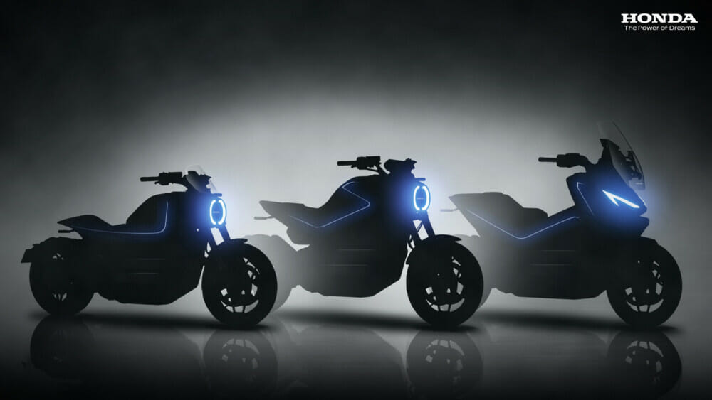 Honda unveils electric motorcycle timeline