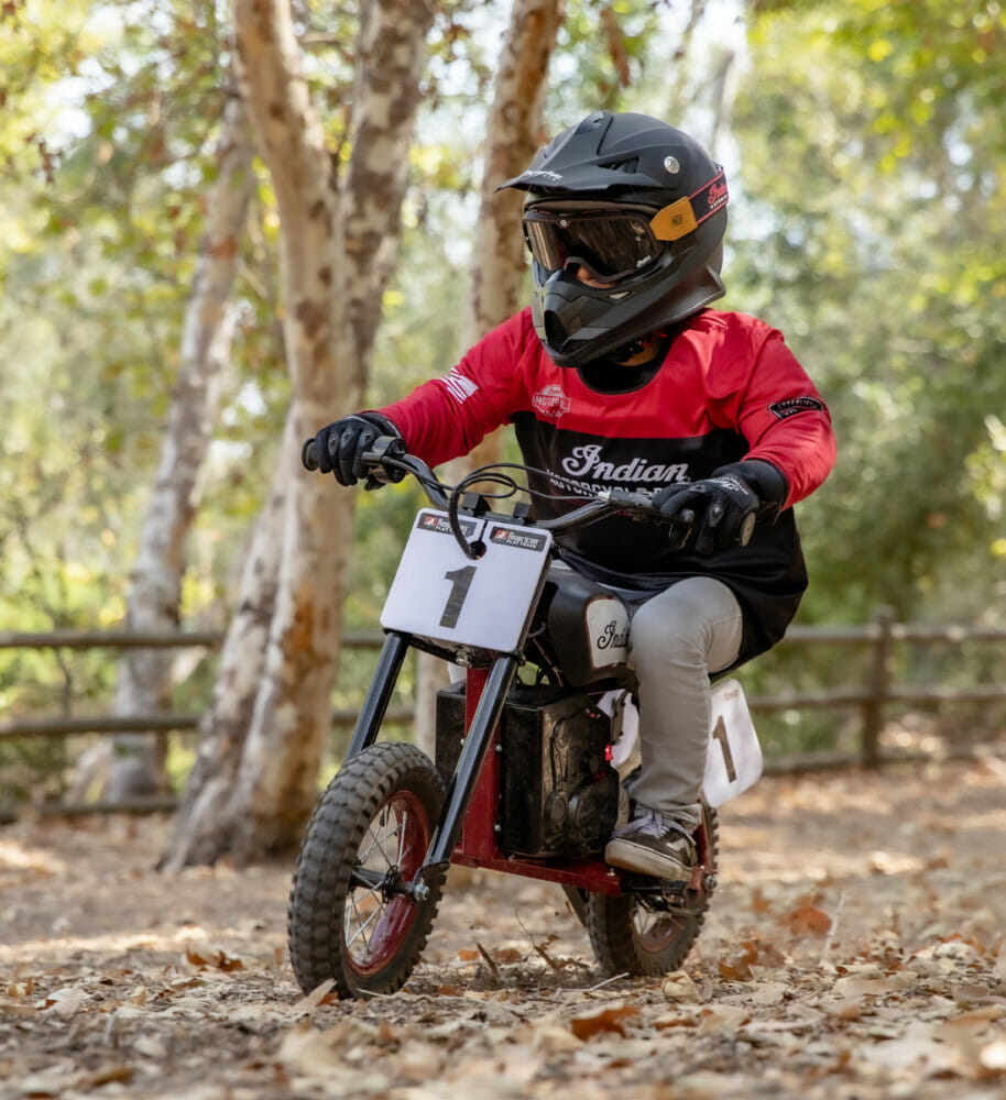 Indian eFTR Mini Bike