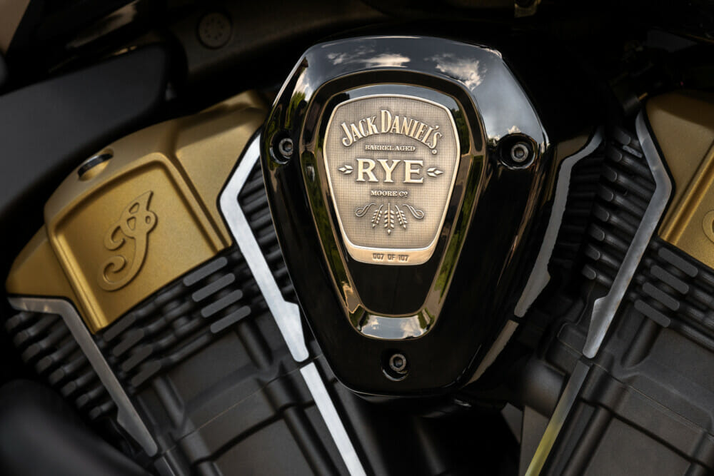 2022 Jack Daniel’s Limited Edition Indian Challenger Dark Horse #001