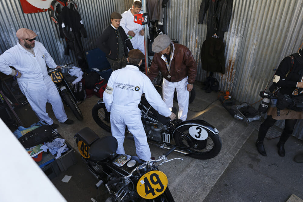 2022 Goodwood Revival paddock