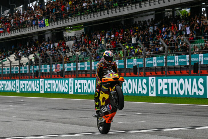 2022 Malaysian MotoGP News and Results Arbolino wins