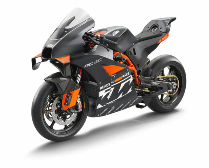 2023 KTM RC 8C First Look aero