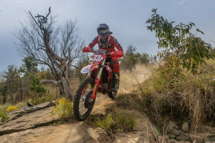 Grant Baylor at 2022 Zink Ranch National Enduro
