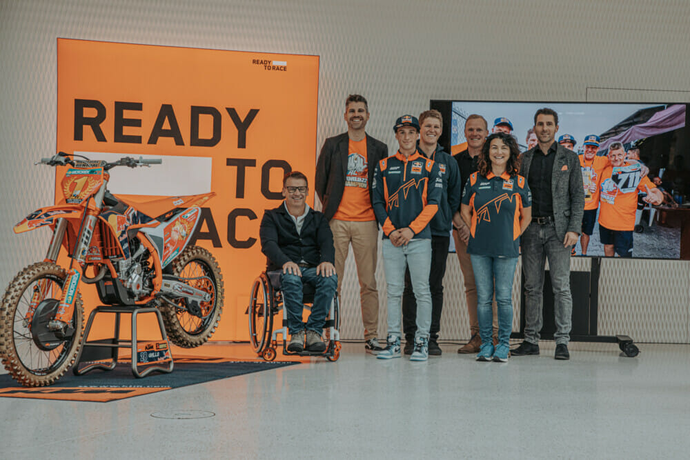 KTM Family Honors MX2 Motocross World Champion Tom Vialle in ...