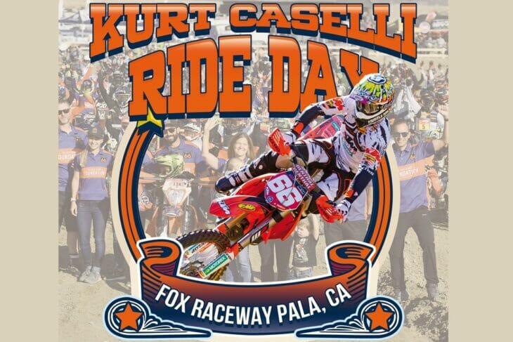 10th Annual Kurt Caselli Ride Day December 3rd At Fox Raceway