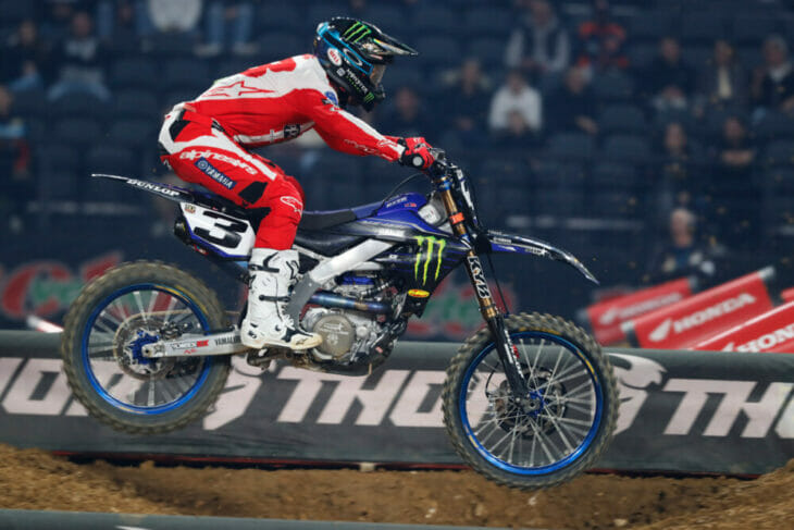 2022 Paris Supercross Results Eli Tomac Action