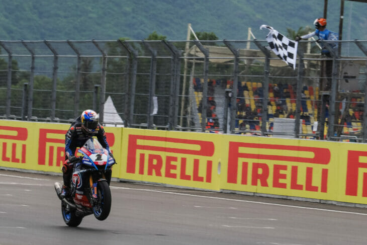 2022 Indonesian WorldSBK Results race one