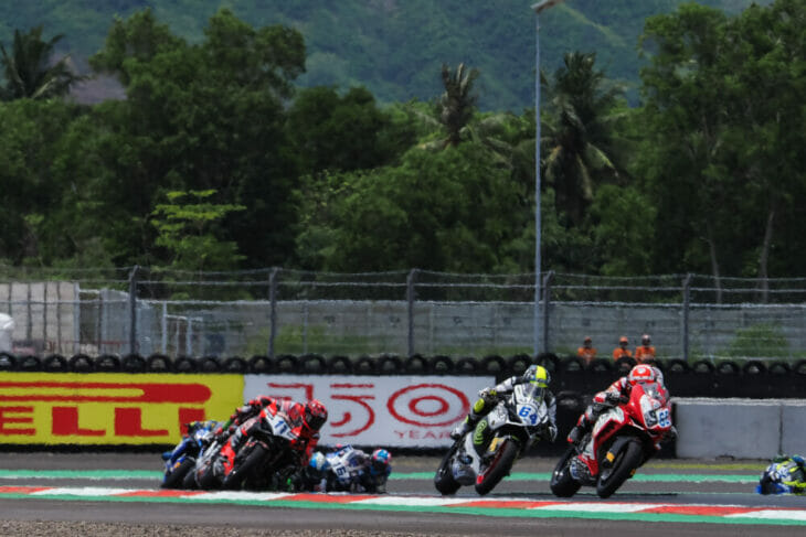 2022 Indonesian WorldSBK Results WorldSSP race one