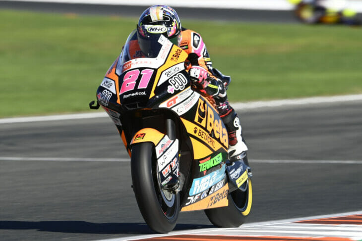 2022 Valencia Moto2 Results—Saturday