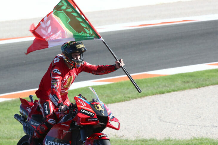 2022 Valencia MotoGP News and Results Bagnaia