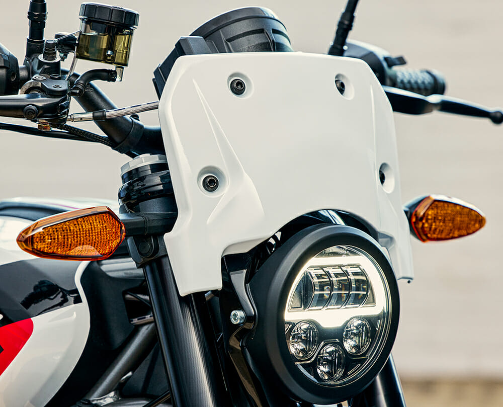 2023 Indian FTR Sport headlight
