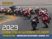 Motocourse 2023 MotoGP & WorldSBK Wall Calendar