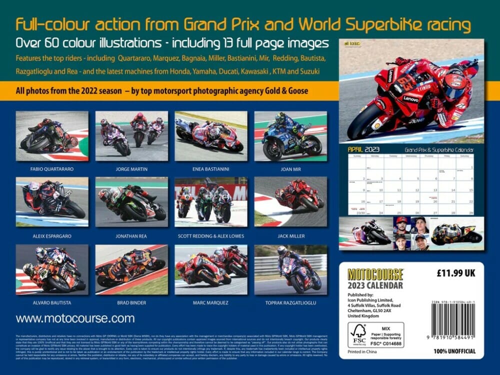 motocourse-2023-motogp-worldsbk-wall-calendar-cycle-news