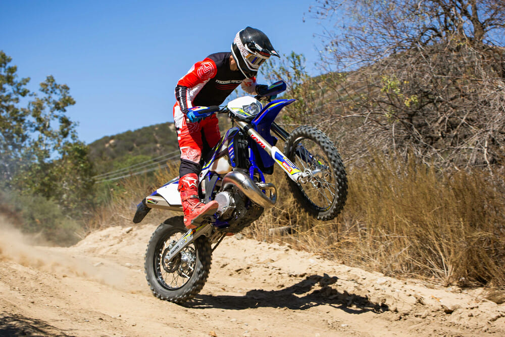 2023 Sherco 300 SE Factory wheelie