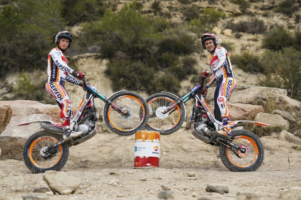Repsol honda trials bike clearance