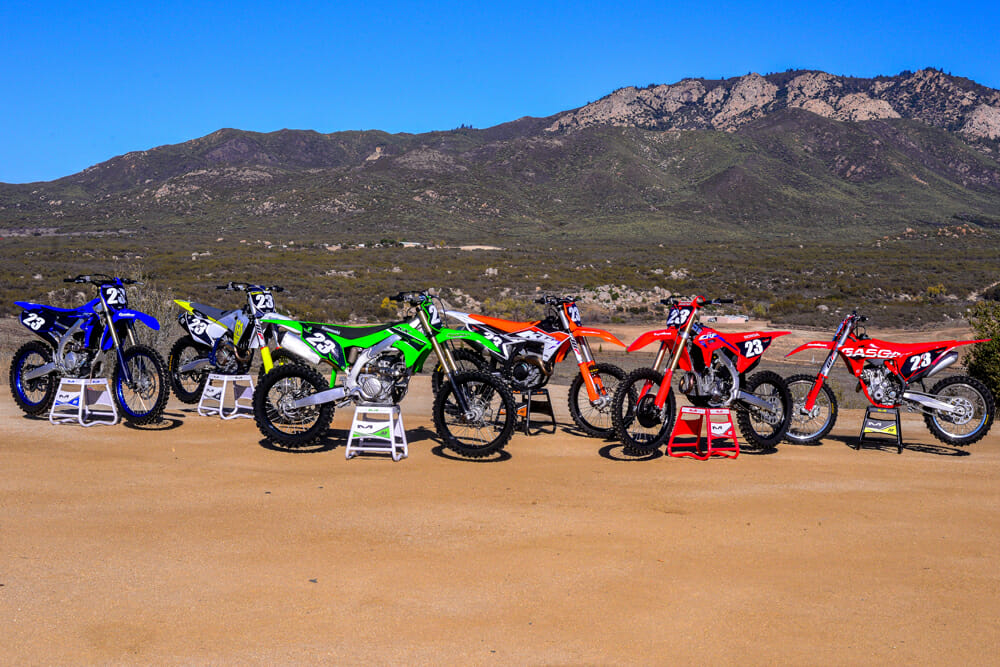 2022 250cc Four-Stroke Motocross Shootout - Cycle News