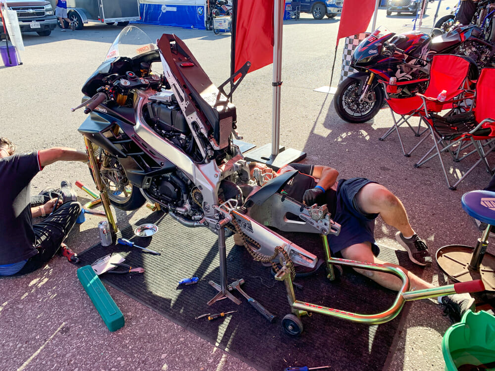 Aprilia RSV4 Factory bike