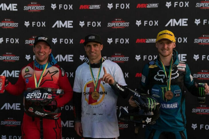 Justin Brayton at 2022 Australian Supercross Championship.