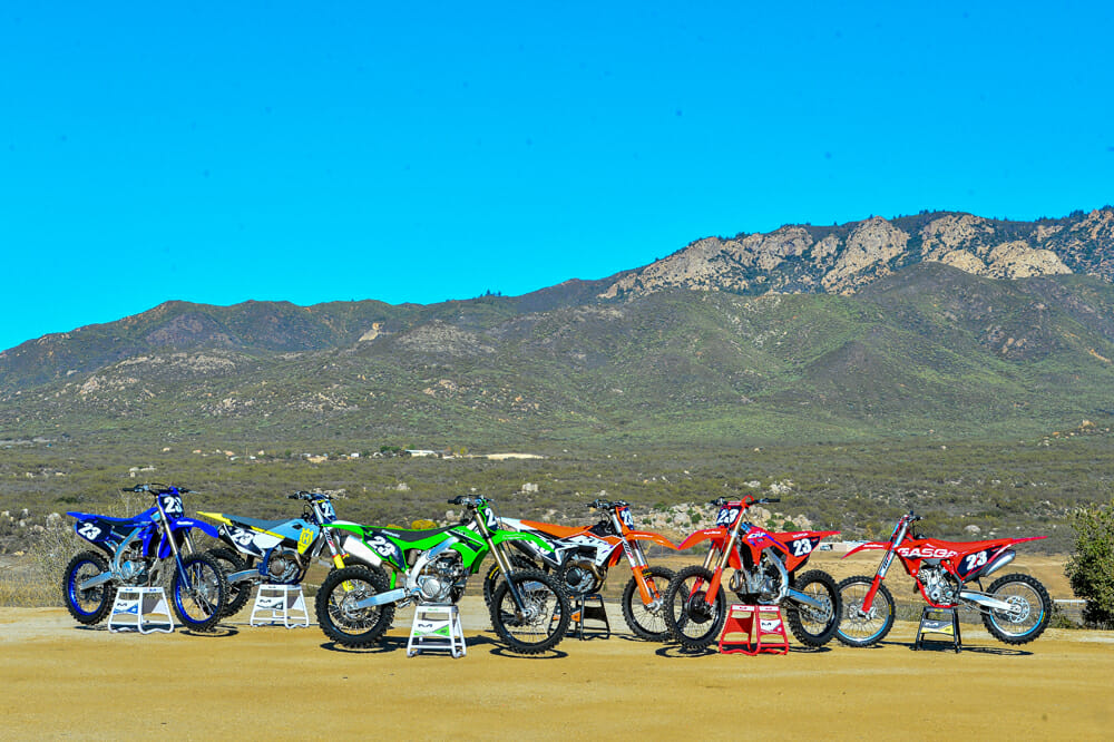 2022 250cc Four-Stroke Motocross Shootout - Cycle News