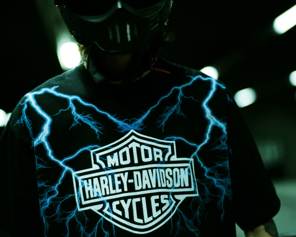 NEIGHBORHOOD × HARLEY-DAVIDSON Tシャツ/カットソー(七分/長袖) トップス メンズ 早い者勝ち