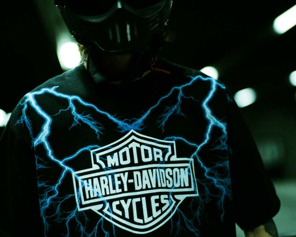 NEIGHBORHOOD x Harley-DavidsonライトニングボルトT