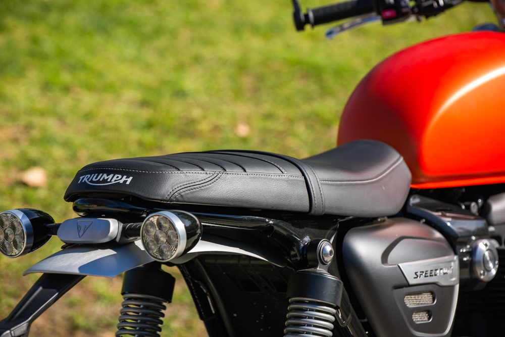 2022 Triumph Speed Twin seat