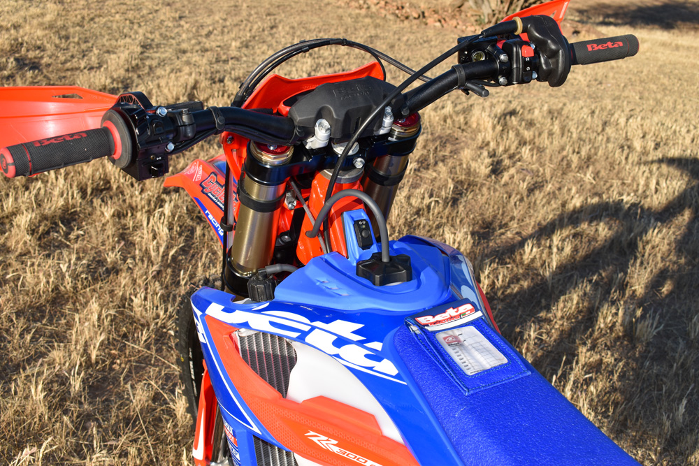 2023 Beta 300 RR Race Edition cockpit