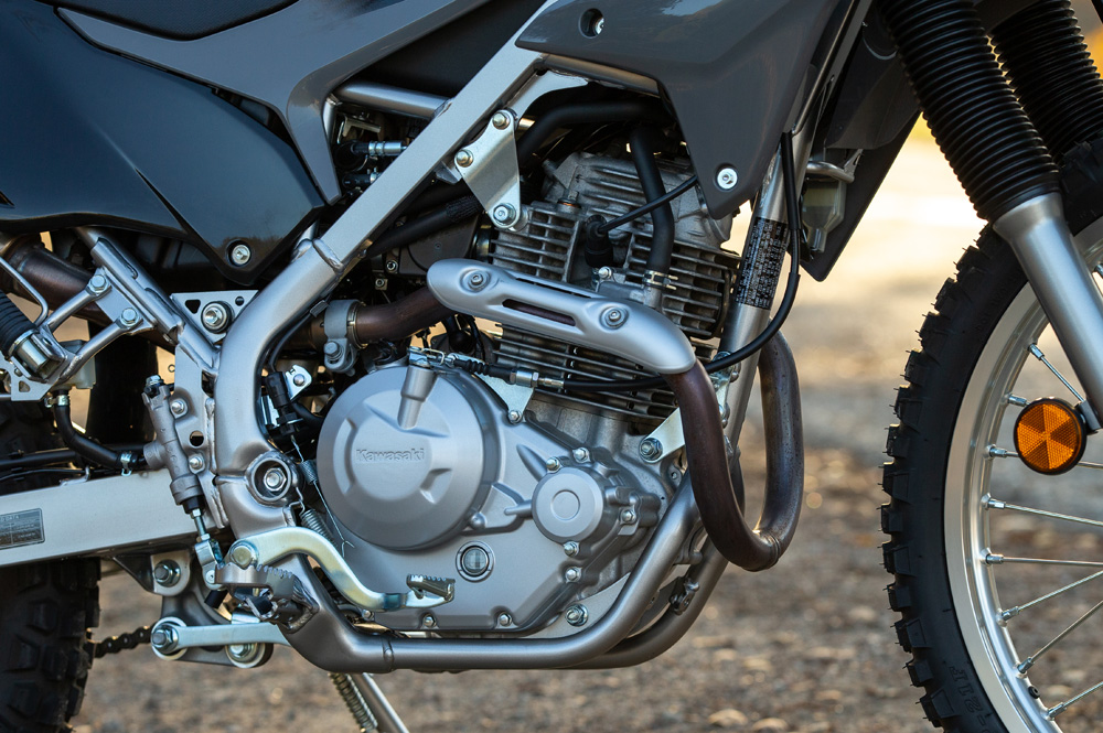 2023 Kawasaki KLX230 S engine