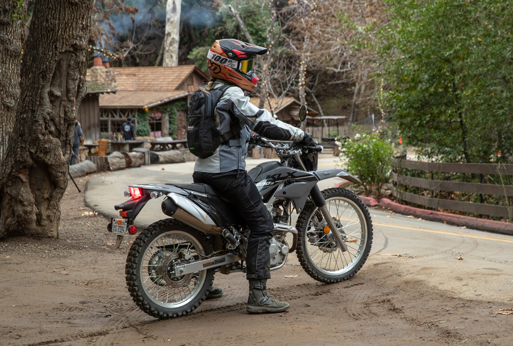 2023 Kawasaki KLX230 S seat height