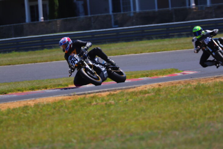 AHRMA racer David McPherson (594), NJ Motorsports Park Photo by Etechphoto.com
