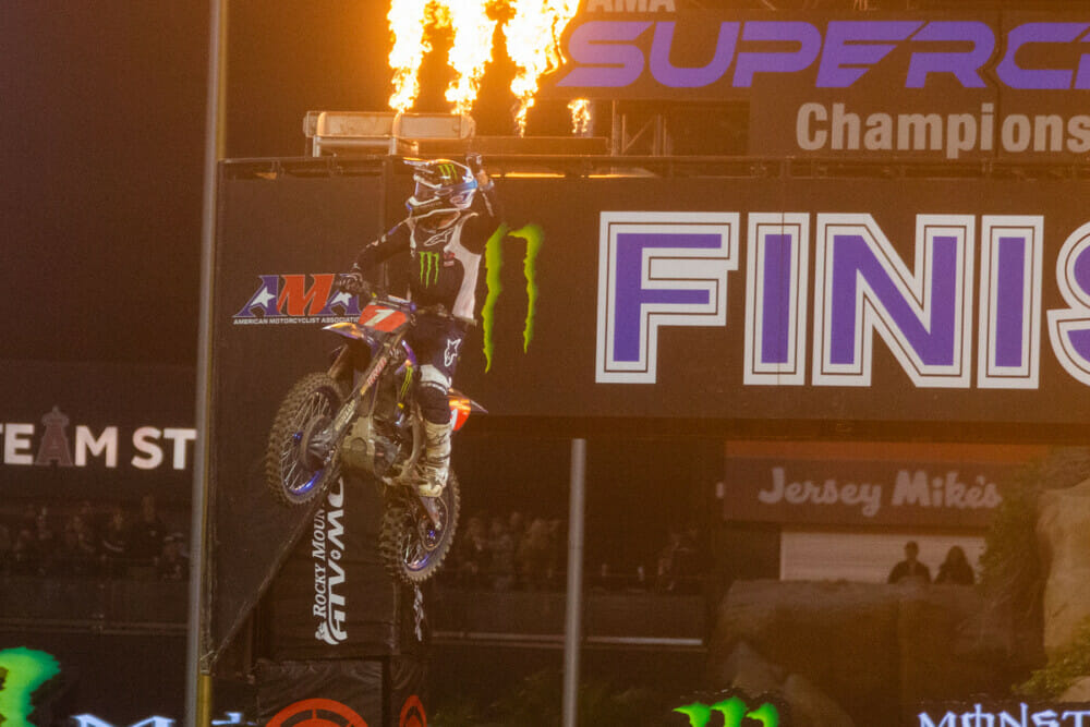 2023 Anaheim 1 Supercross Round 1 Results Cycle News
