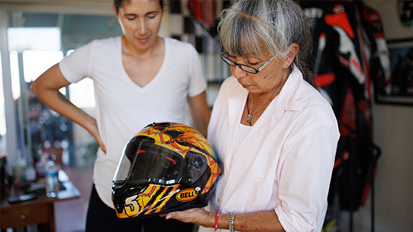 Bell Carlin Dunne-Replica Helmet