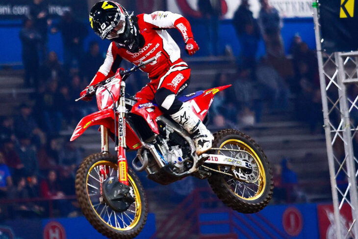Kyle Peters at 2023 Guthrie Arenacross round 6