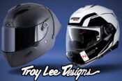 Troy Lee Designs Partners with Shark and Nolan Helmets