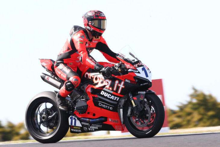 2023 Australian WorldSBK Results Friday Bulega