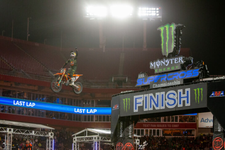 2023 Tampa Supercross Round 5 Results